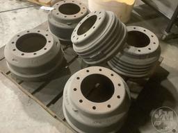 NEW, WEBB BRAKE DRUMS TOTAL OF 5
