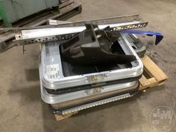 SLEEPER DOORS AND WINDOWS, LIGHTED SUN VISOR, HEAT SHEILD, CONSOLE