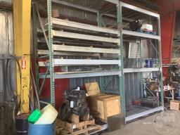 2 TIERS OF PALLET RACKING, NO CONTENTS