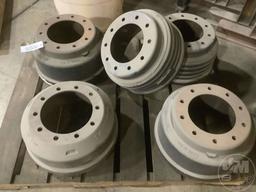 NEW, WEBB BRAKE DRUMS TOTAL OF 5