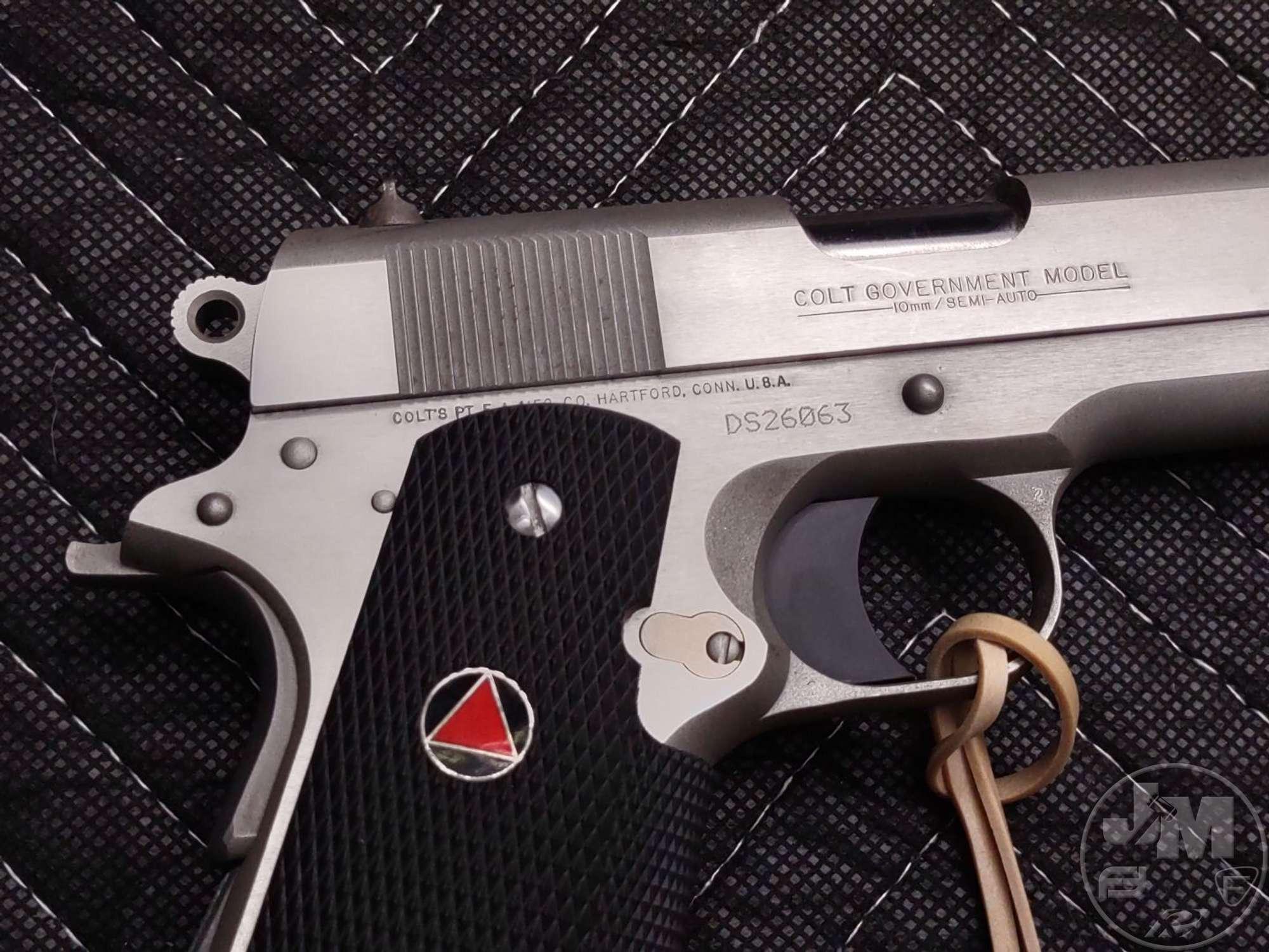 2009 COLT GOVERNMENT MODEL DELTA ELITE 10MM SN: DS26063