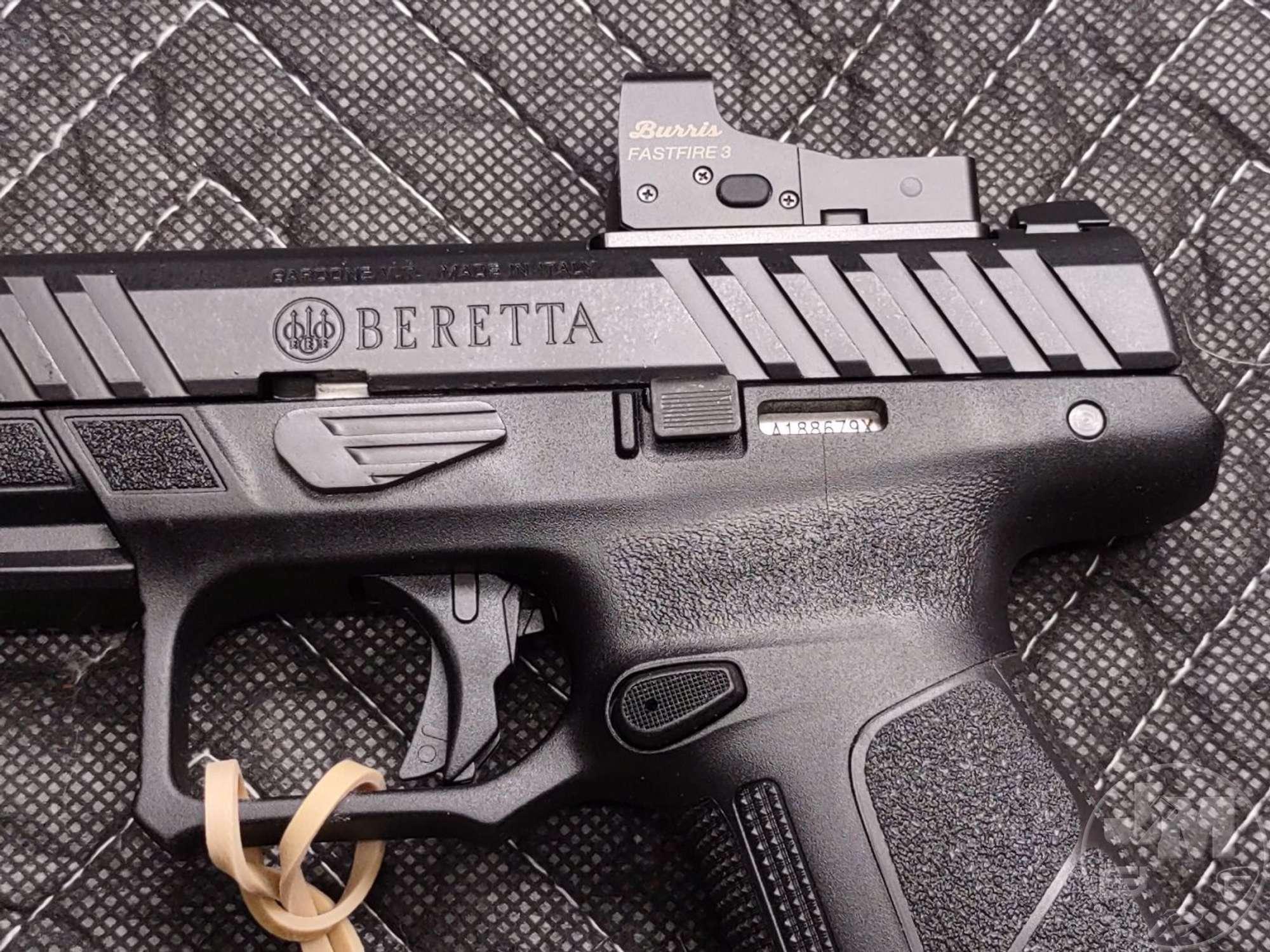 BERETTA MODEL APX A1 FS 9MM SN: A188679X