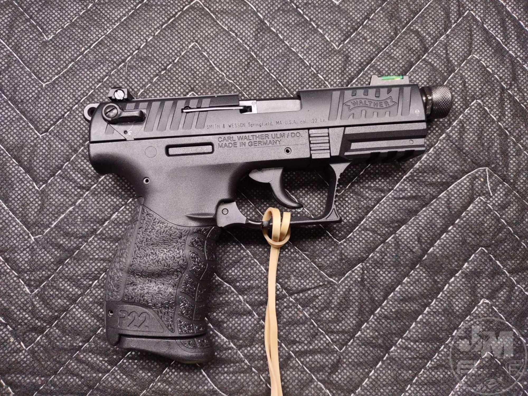 WALTHER MODEL P22 .22 LONG RIFLE SN: Z123924