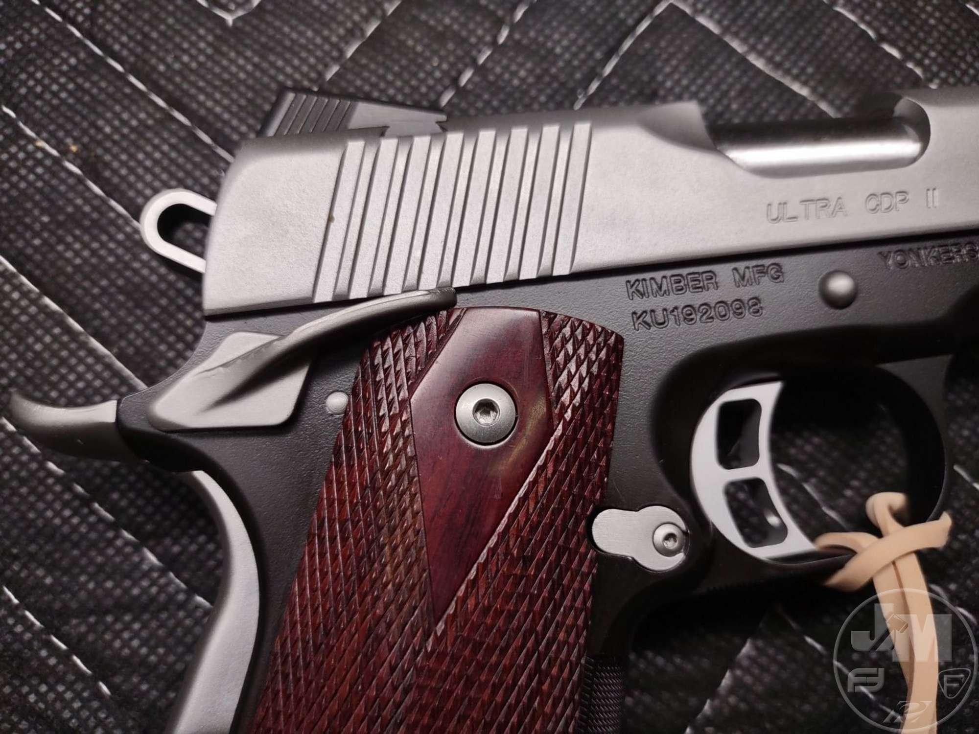 KIMBER MODEL 1911 ULTRA CDP II .45 ACP SN: KU192098