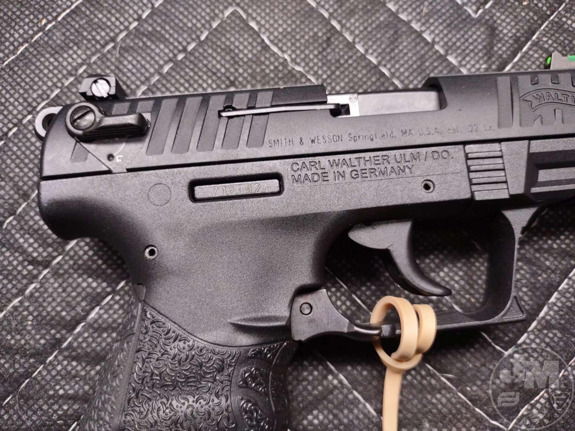 WALTHER MODEL P22 .22 LONG RIFLE SN: Z123924