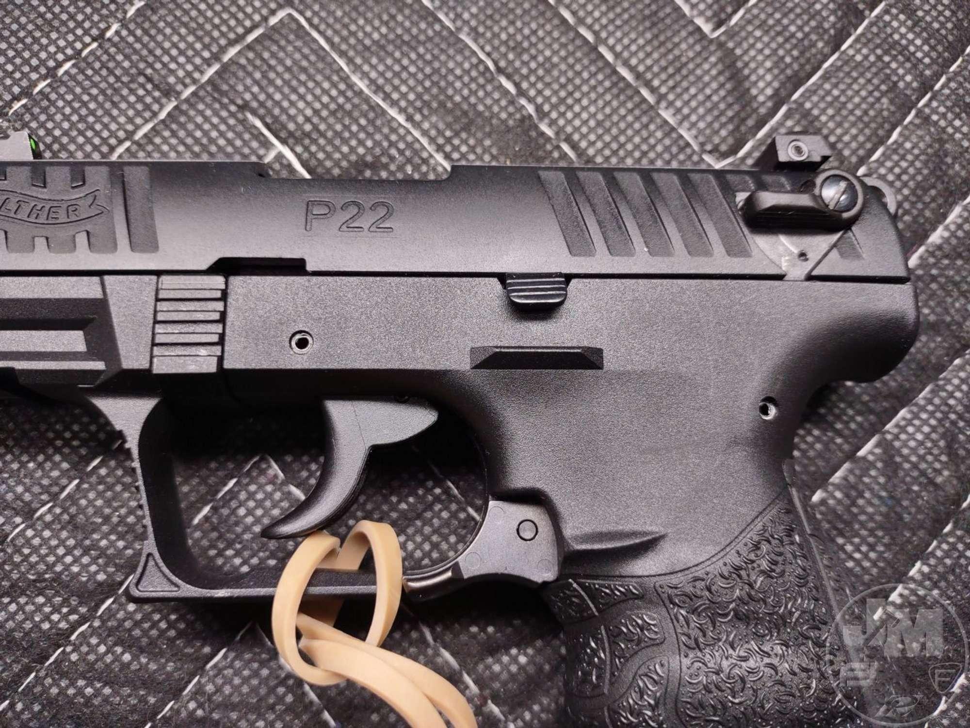 WALTHER MODEL P22 .22 LONG RIFLE SN: Z123924
