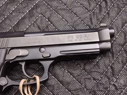TAURUS MODEL PT92AF 9MM SN: TYE84287