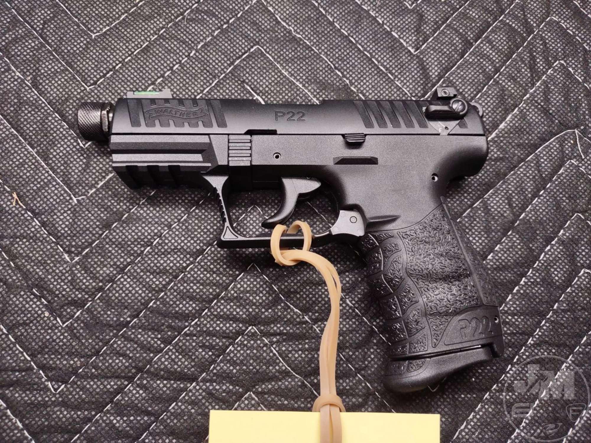 WALTHER MODEL P22 .22 LONG RIFLE SN: Z123924