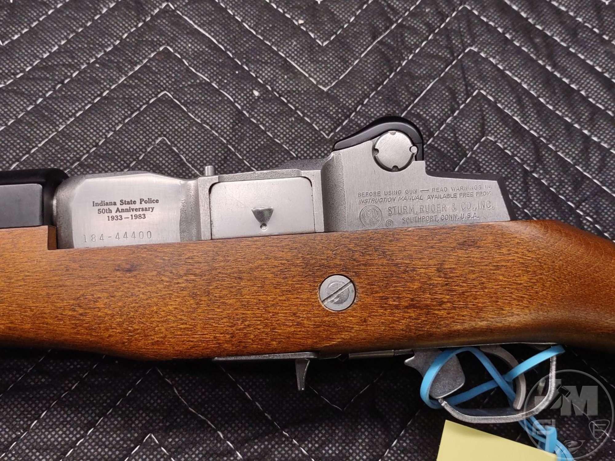 1983 RUGER MODEL MINI-14 .223 REMINGTON SN: 184-44400