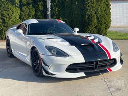 2014 DODGE VIPER SRT-10 GTS VIN: 1C3ADEBZ0EV100194