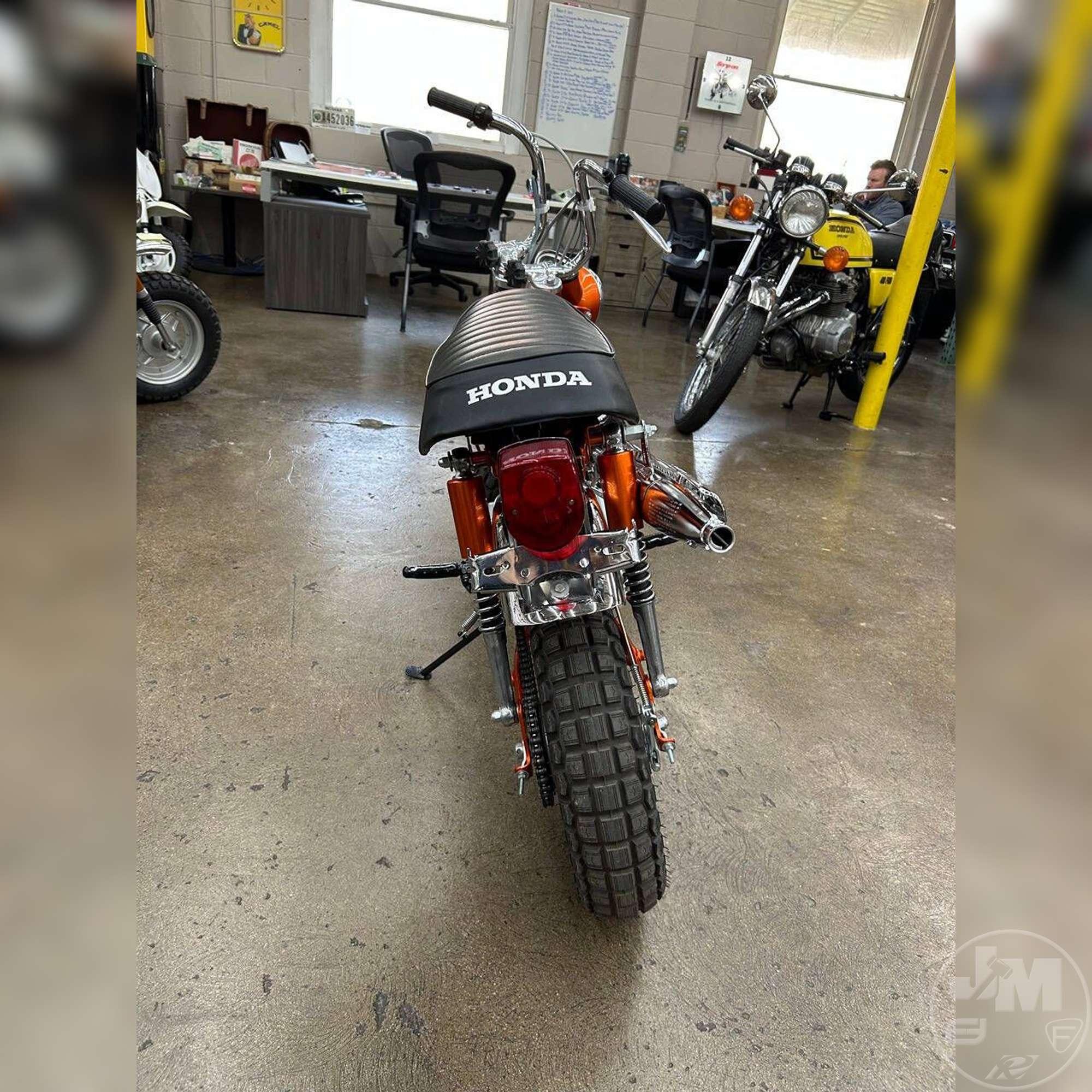 1970 HONDA  CT70 MOTORCYCLE VIN: CT70H-152604