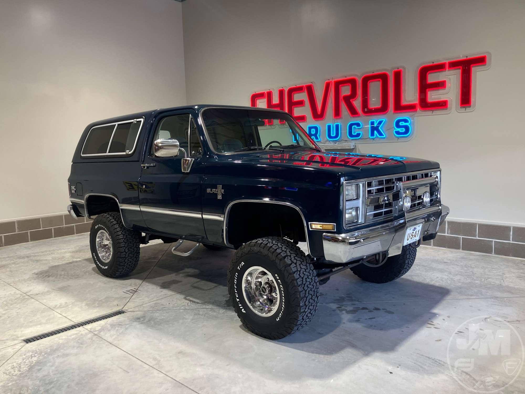 1986 CHEVROLET BLAZER VIN: 1G8EK18L5GF198192 SUV