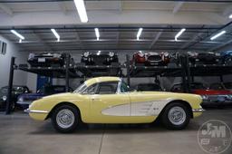 1958 CHEVROLET  CORVETTE BIG BRAKE FUELIE VIN: J58S104779 CONVERTIBLE