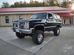 1986 CHEVROLET BLAZER VIN: 1G8EK18L5GF198192 SUV
