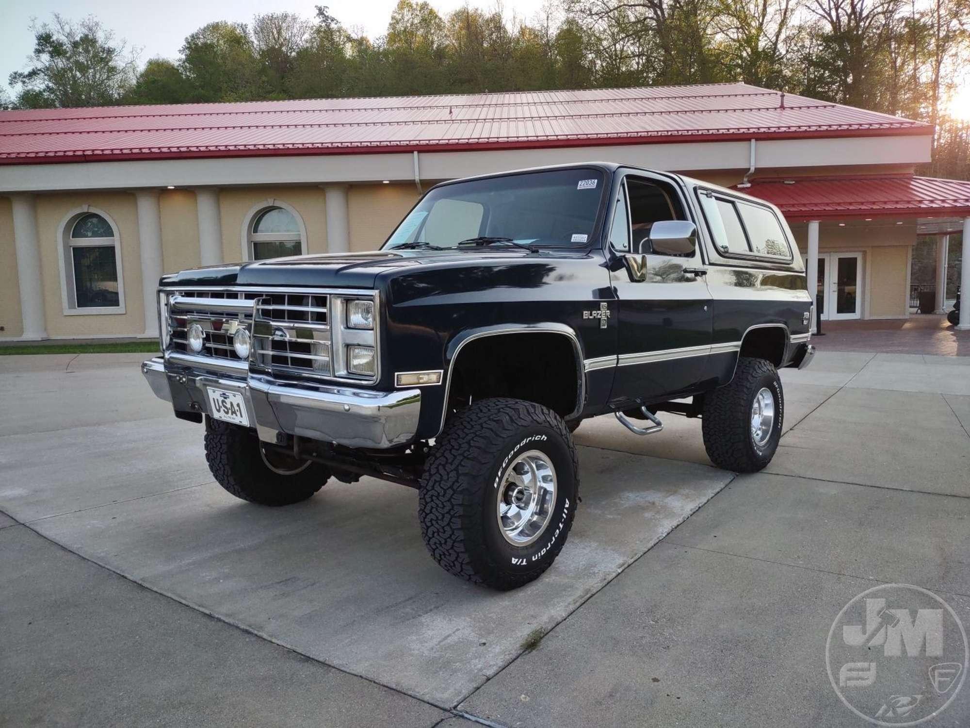 1986 CHEVROLET BLAZER VIN: 1G8EK18L5GF198192 SUV
