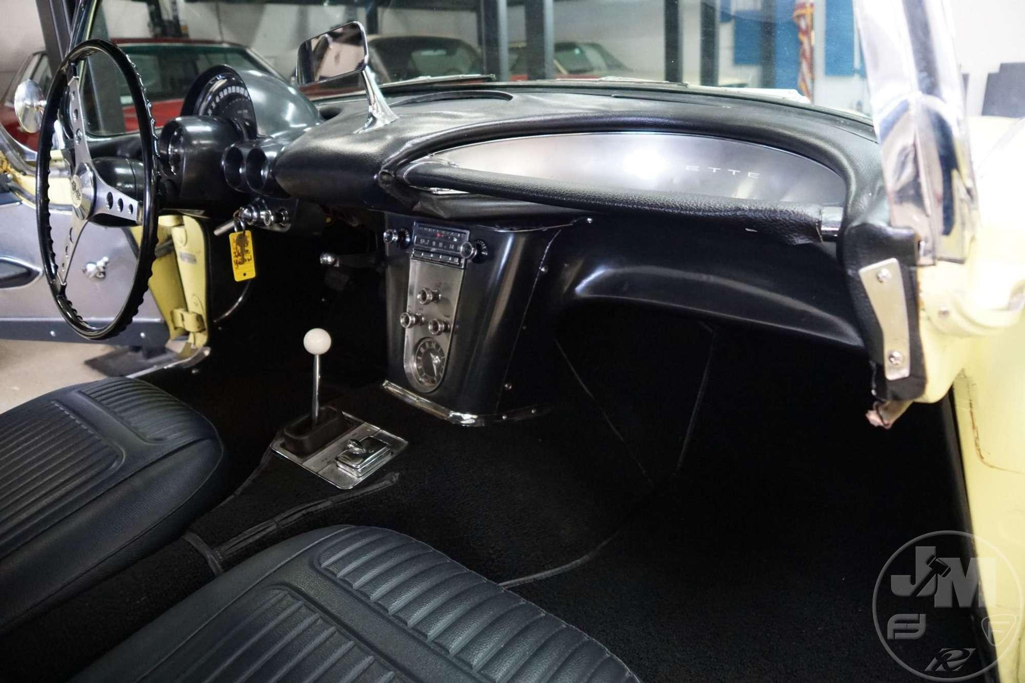 1958 CHEVROLET  CORVETTE BIG BRAKE FUELIE VIN: J58S104779 CONVERTIBLE