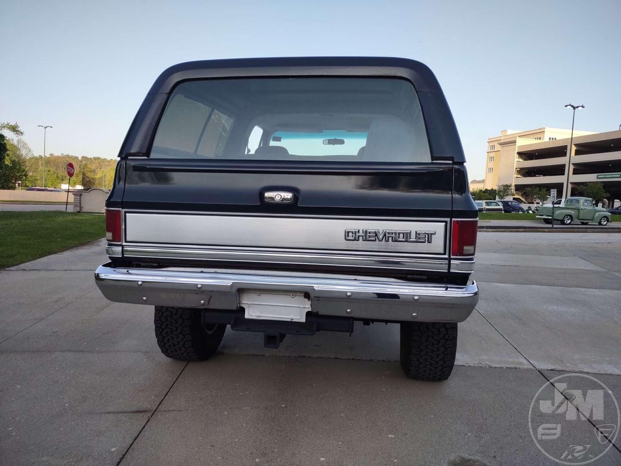 1986 CHEVROLET BLAZER VIN: 1G8EK18L5GF198192 SUV