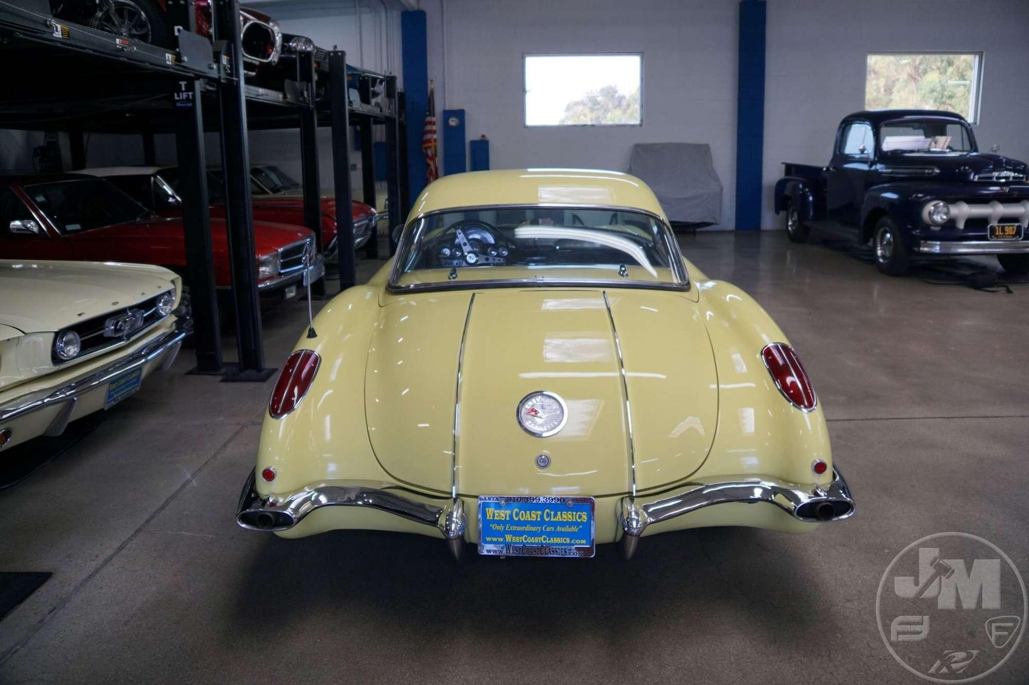 1958 CHEVROLET  CORVETTE BIG BRAKE FUELIE VIN: J58S104779 CONVERTIBLE