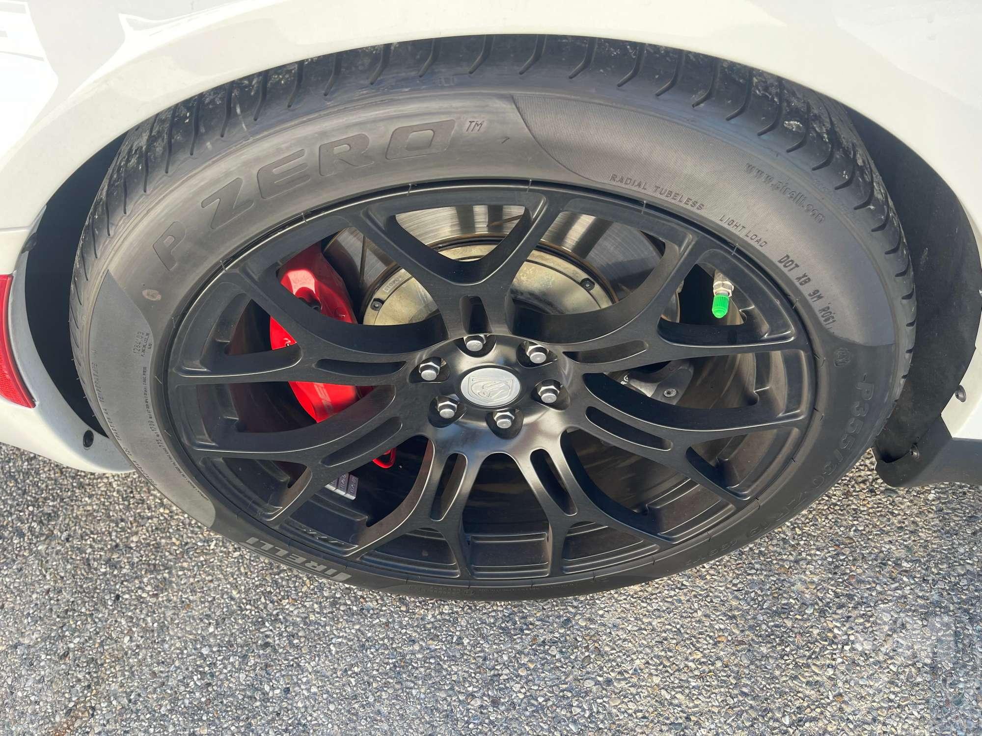 2014 DODGE VIPER SRT-10 GTS VIN: 1C3ADEBZ0EV100194