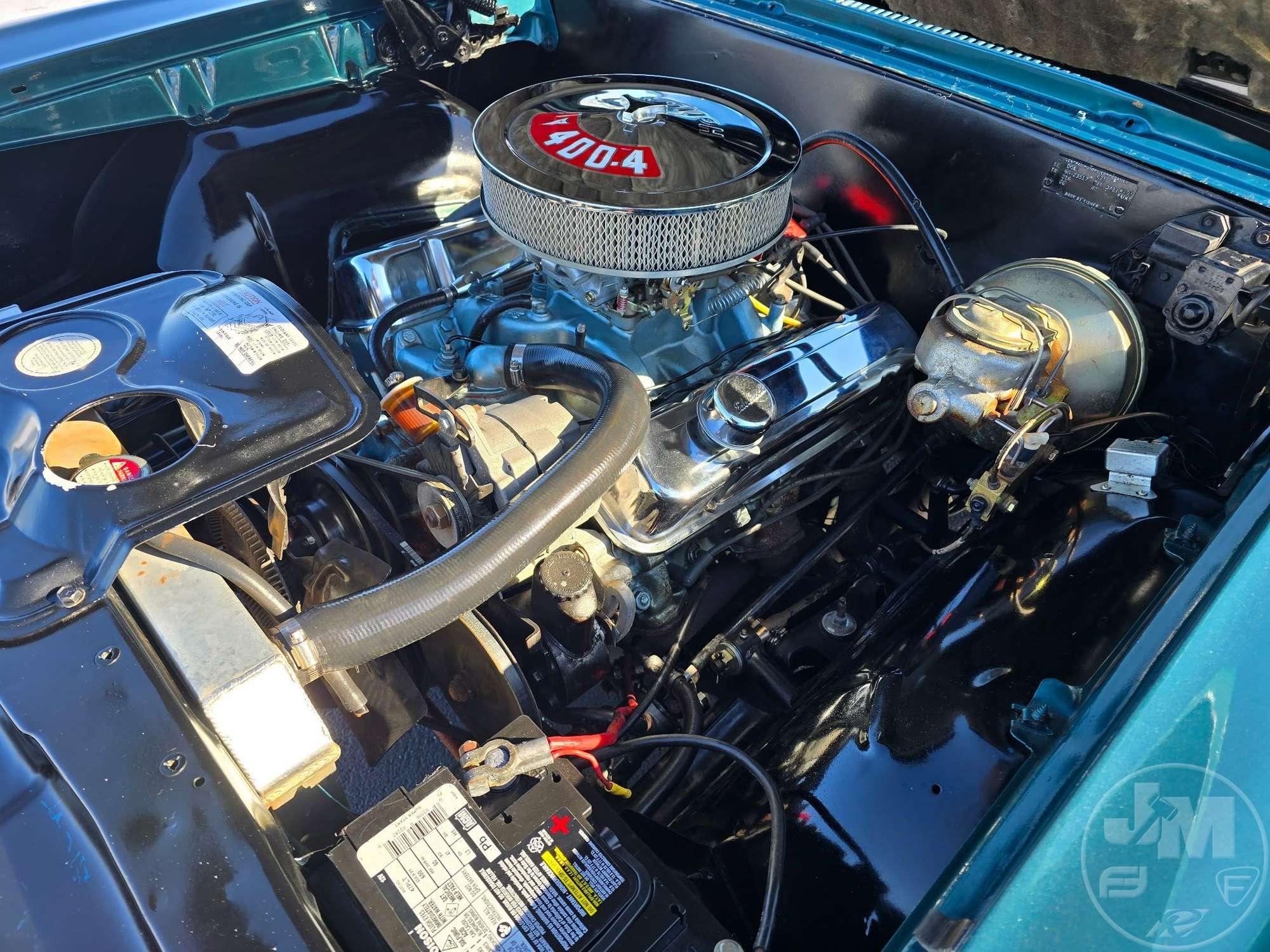1966 PONTIAC TEMPEST GTO TRIBUTE VIN: 235176B611834 2 DOOR HARDTOP