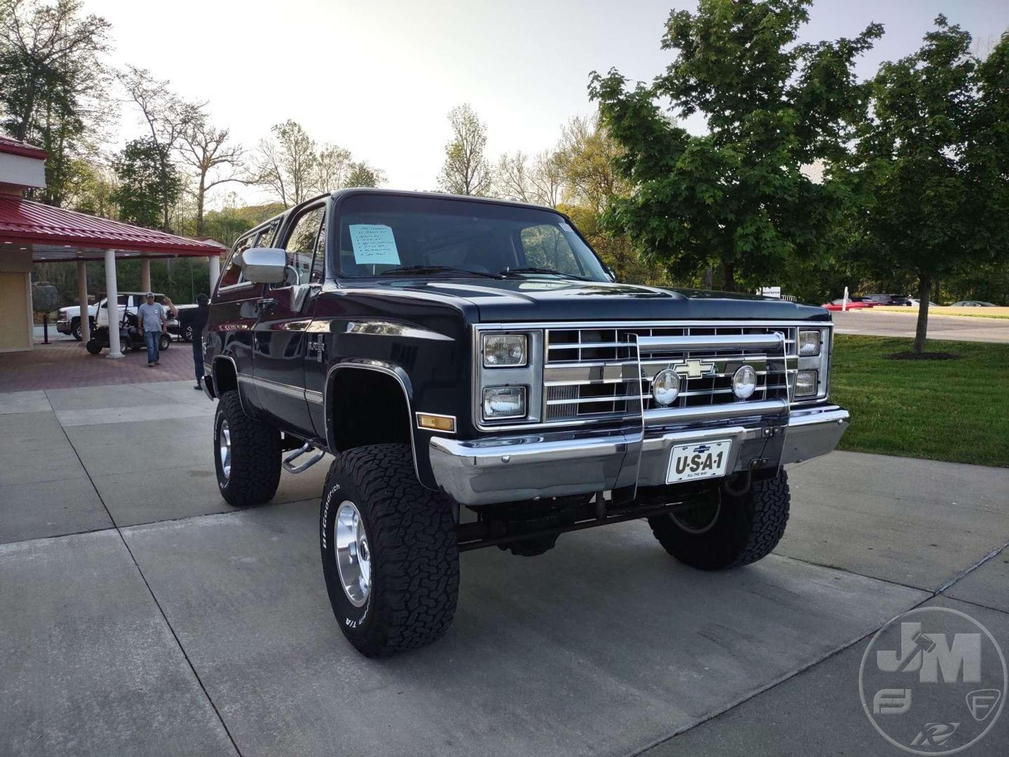 1986 CHEVROLET BLAZER VIN: 1G8EK18L5GF198192 SUV