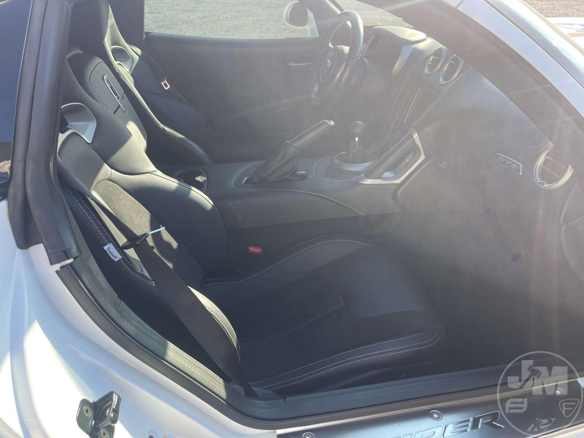 2014 DODGE VIPER SRT-10 GTS VIN: 1C3ADEBZ0EV100194