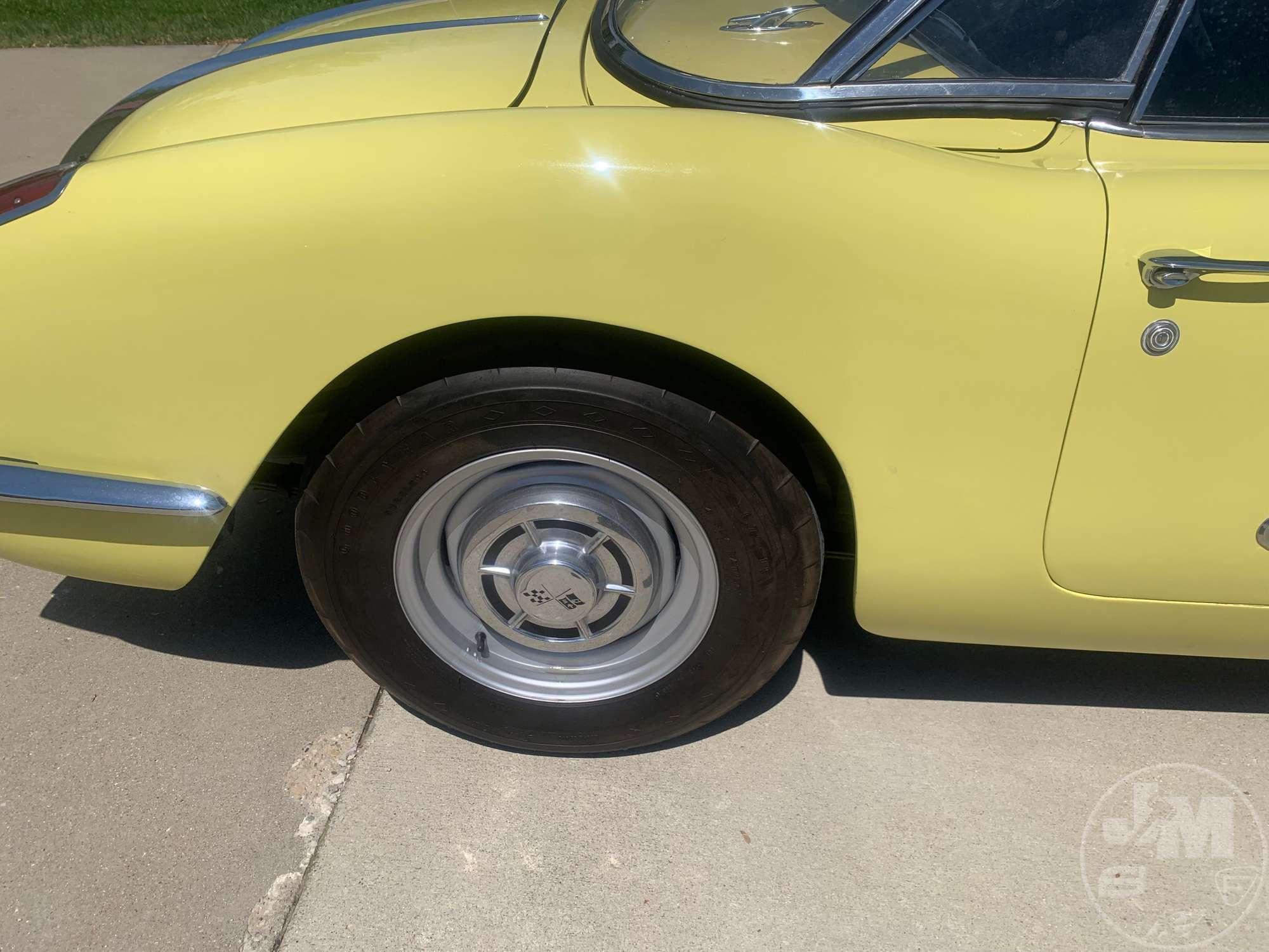 1958 CHEVROLET  CORVETTE BIG BRAKE FUELIE VIN: J58S104779 CONVERTIBLE
