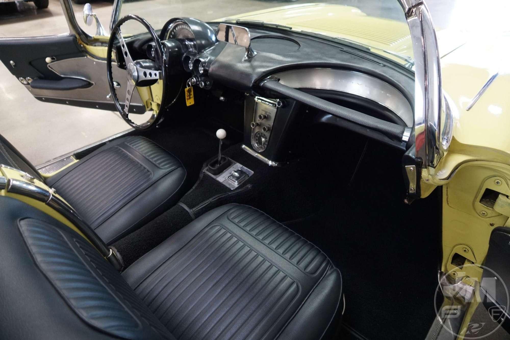 1958 CHEVROLET  CORVETTE BIG BRAKE FUELIE VIN: J58S104779 CONVERTIBLE