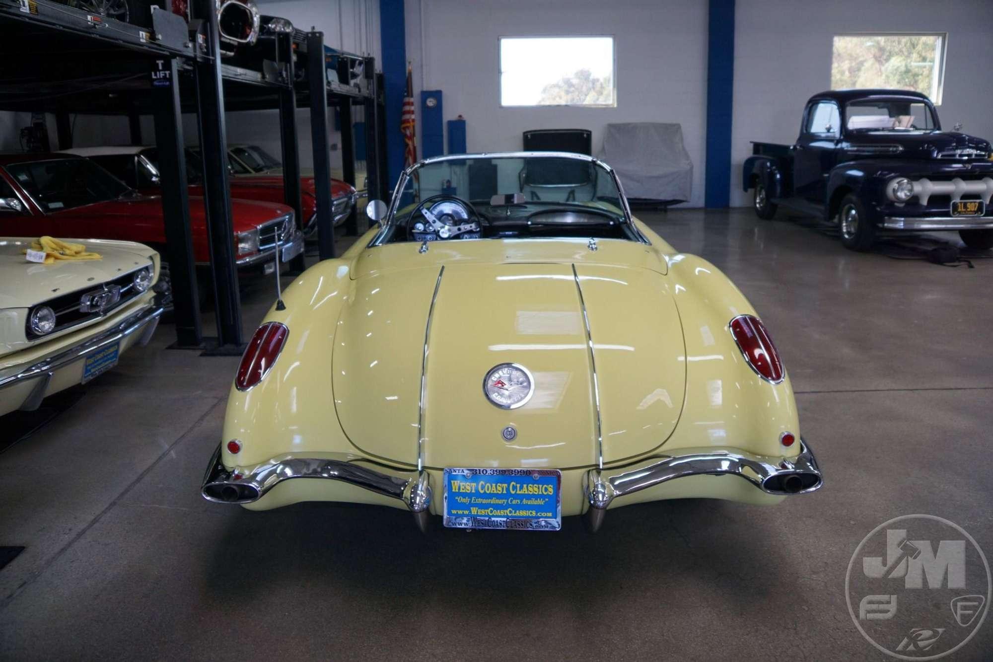1958 CHEVROLET  CORVETTE BIG BRAKE FUELIE VIN: J58S104779 CONVERTIBLE