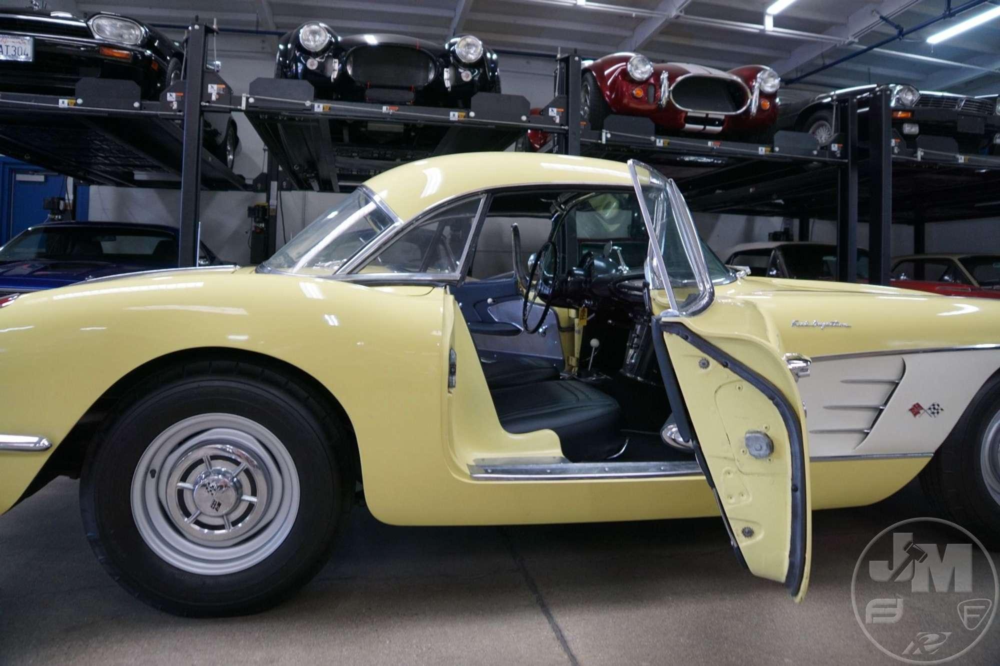 1958 CHEVROLET  CORVETTE BIG BRAKE FUELIE VIN: J58S104779 CONVERTIBLE