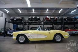 1958 CHEVROLET  CORVETTE BIG BRAKE FUELIE VIN: J58S104779 CONVERTIBLE