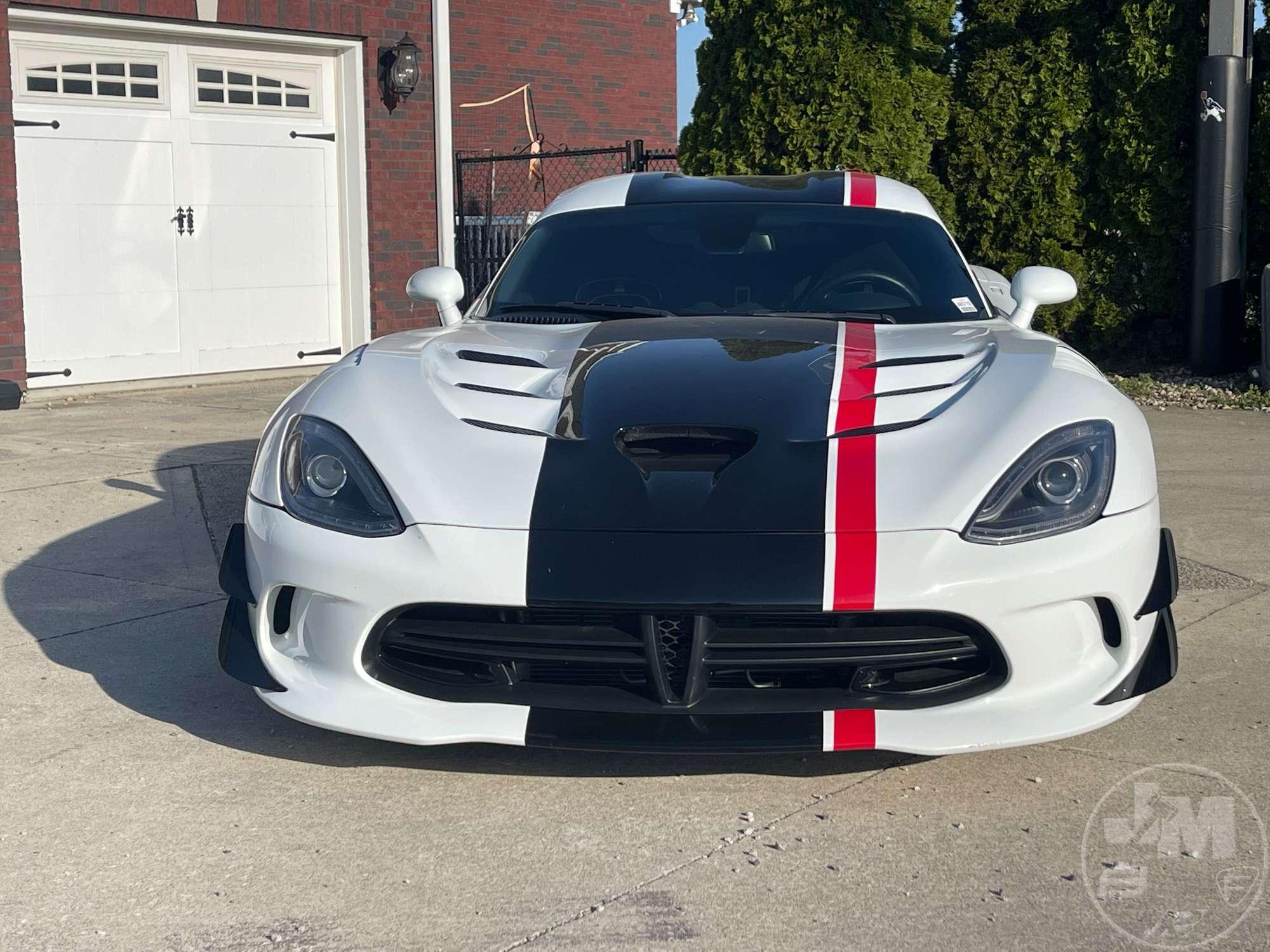 2014 DODGE VIPER SRT-10 GTS VIN: 1C3ADEBZ0EV100194