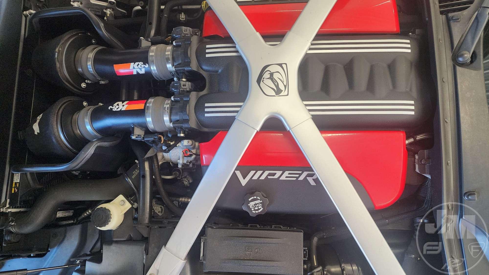 2014 DODGE VIPER SRT-10 GTS VIN: 1C3ADEBZ0EV100194