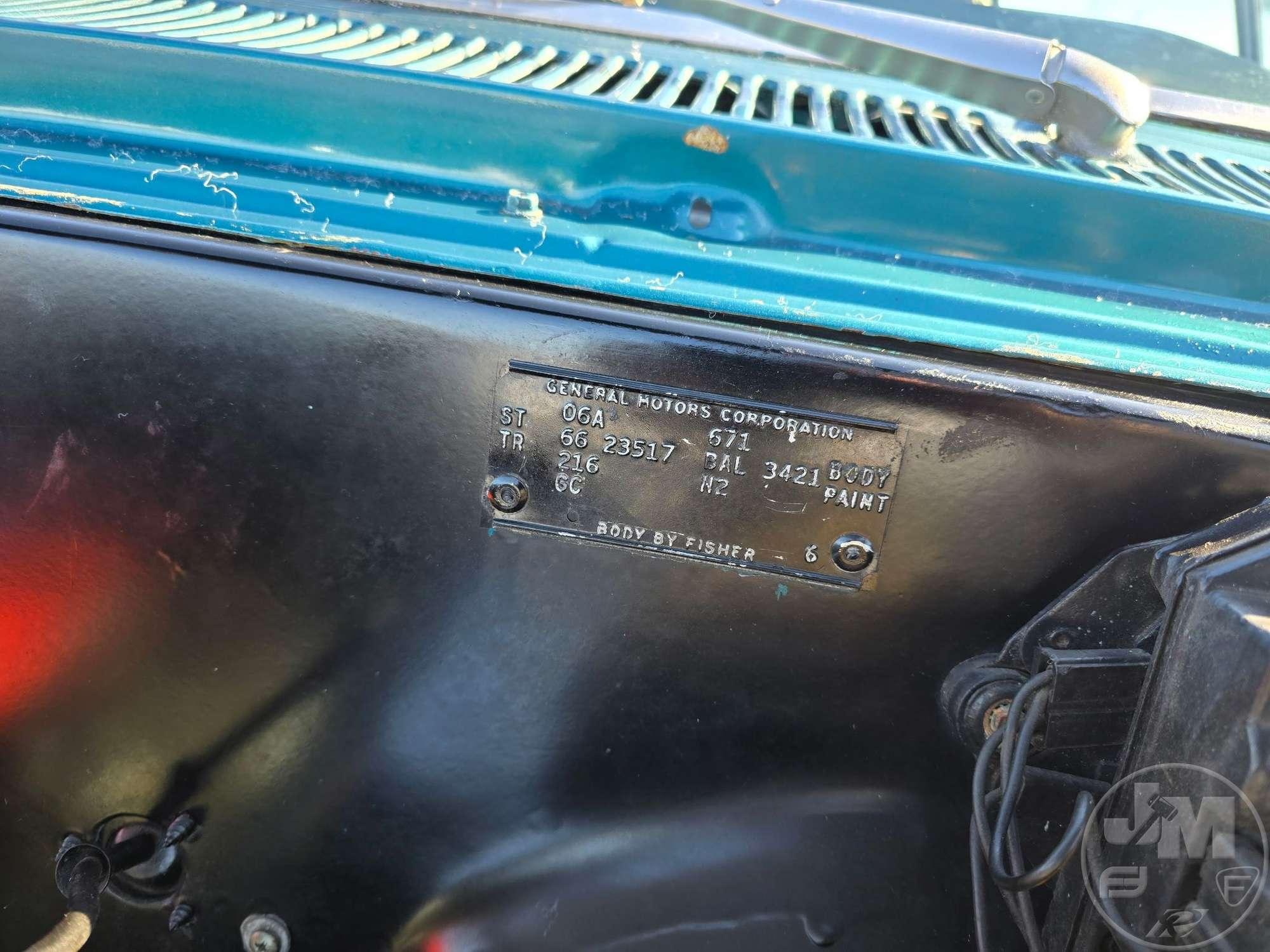 1966 PONTIAC TEMPEST GTO TRIBUTE VIN: 235176B611834 2 DOOR HARDTOP