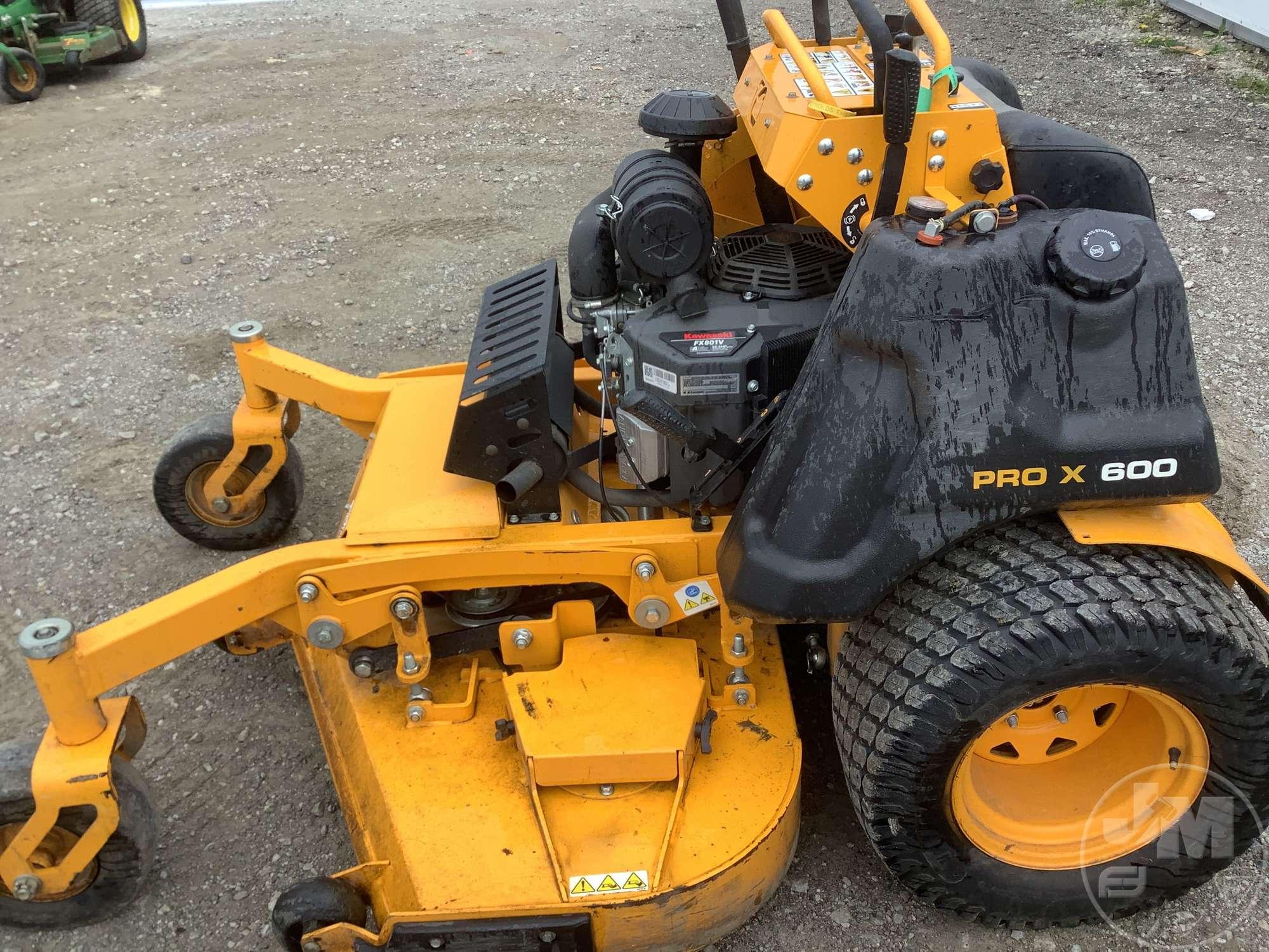 2023 CUB CADET PRO X 600 STAND ON SN: 1C31PH70036