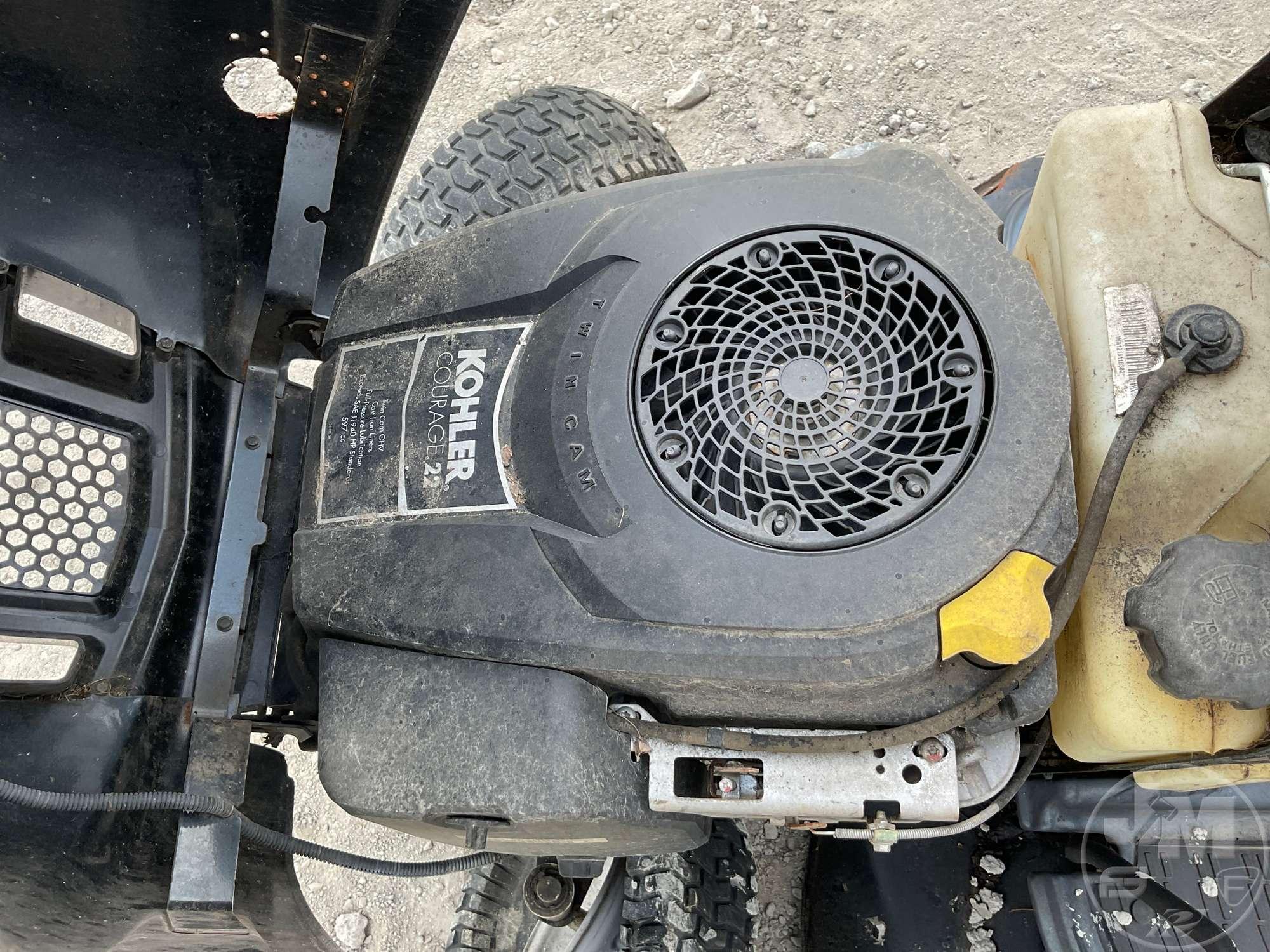 2012 TROY-BILT XP RIDING MOWER SN: 1A252B30019