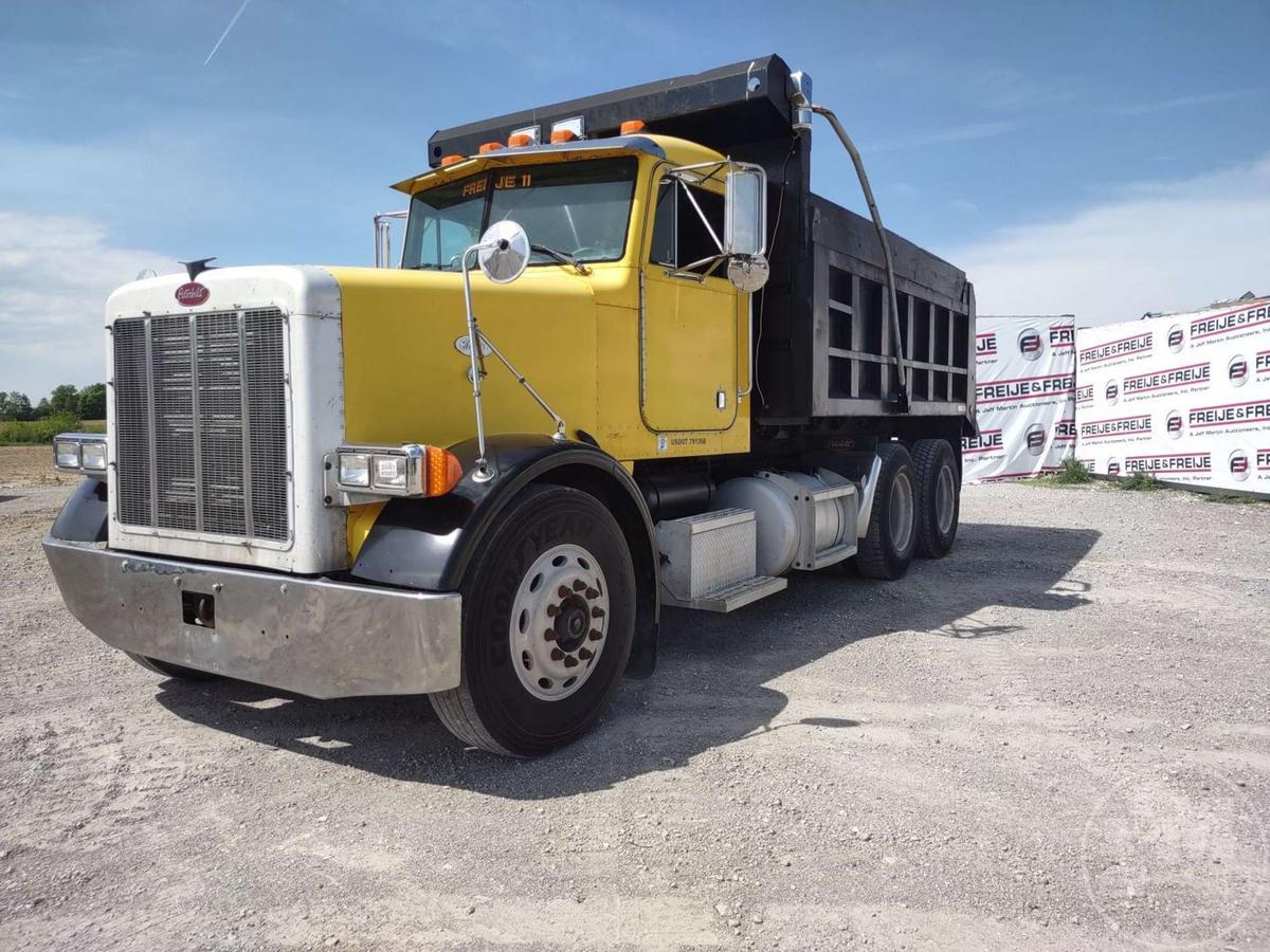 1994 PETERBILT 378 TANDEM AXLE DUMP TRUCK VIN: 1XPFD99X9RN358148