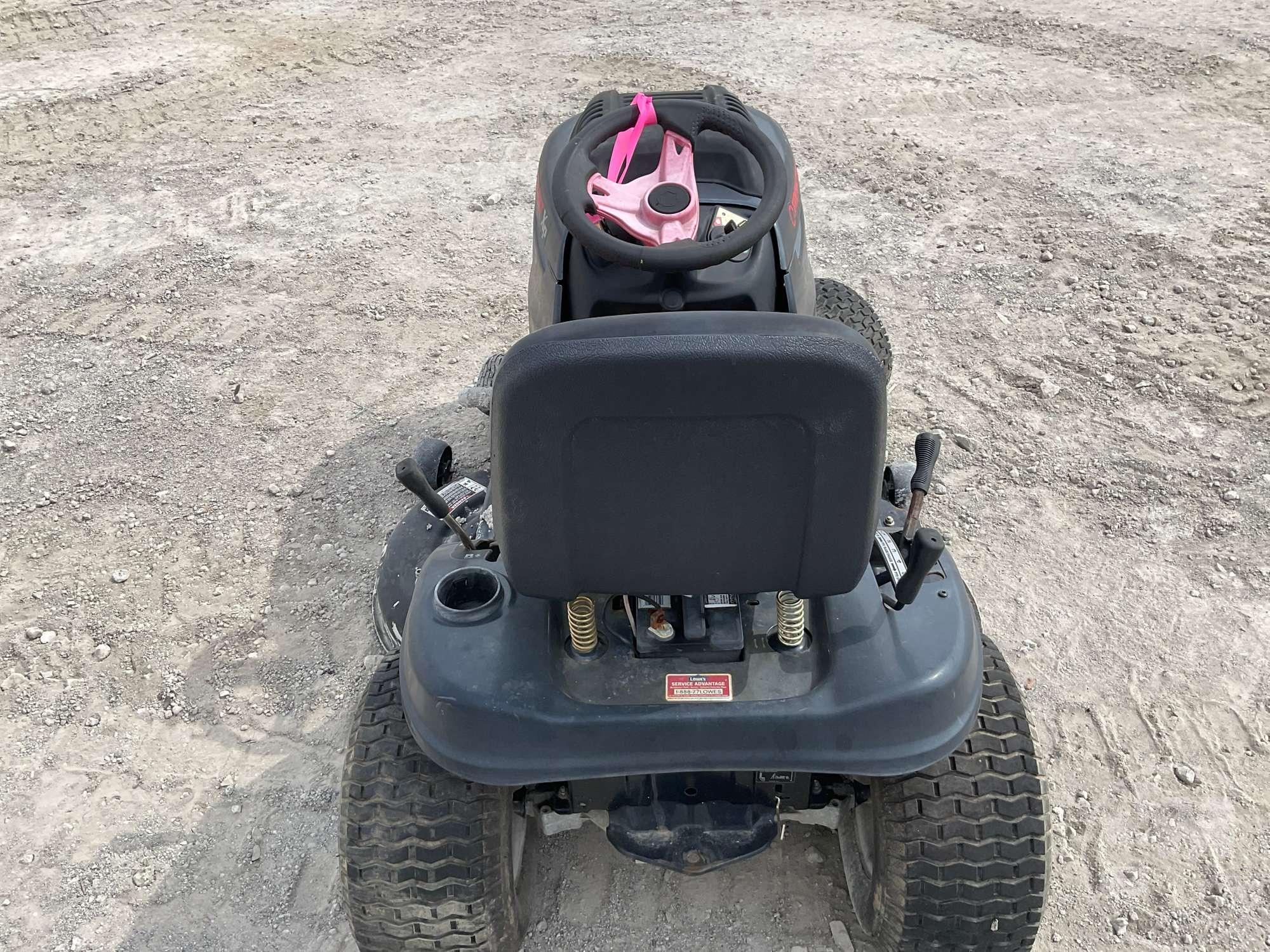 2012 TROY-BILT XP RIDING MOWER SN: 1A252B30019