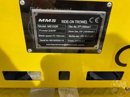 2025 MMS MS100R SN: MS100R250116 POWER TROWEL
