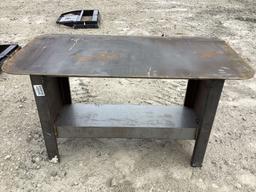 30" X 57" WELDING TABLE