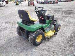 1996 JOHN DEERE LX176 RIDING MOWER SN: M0L176B160074