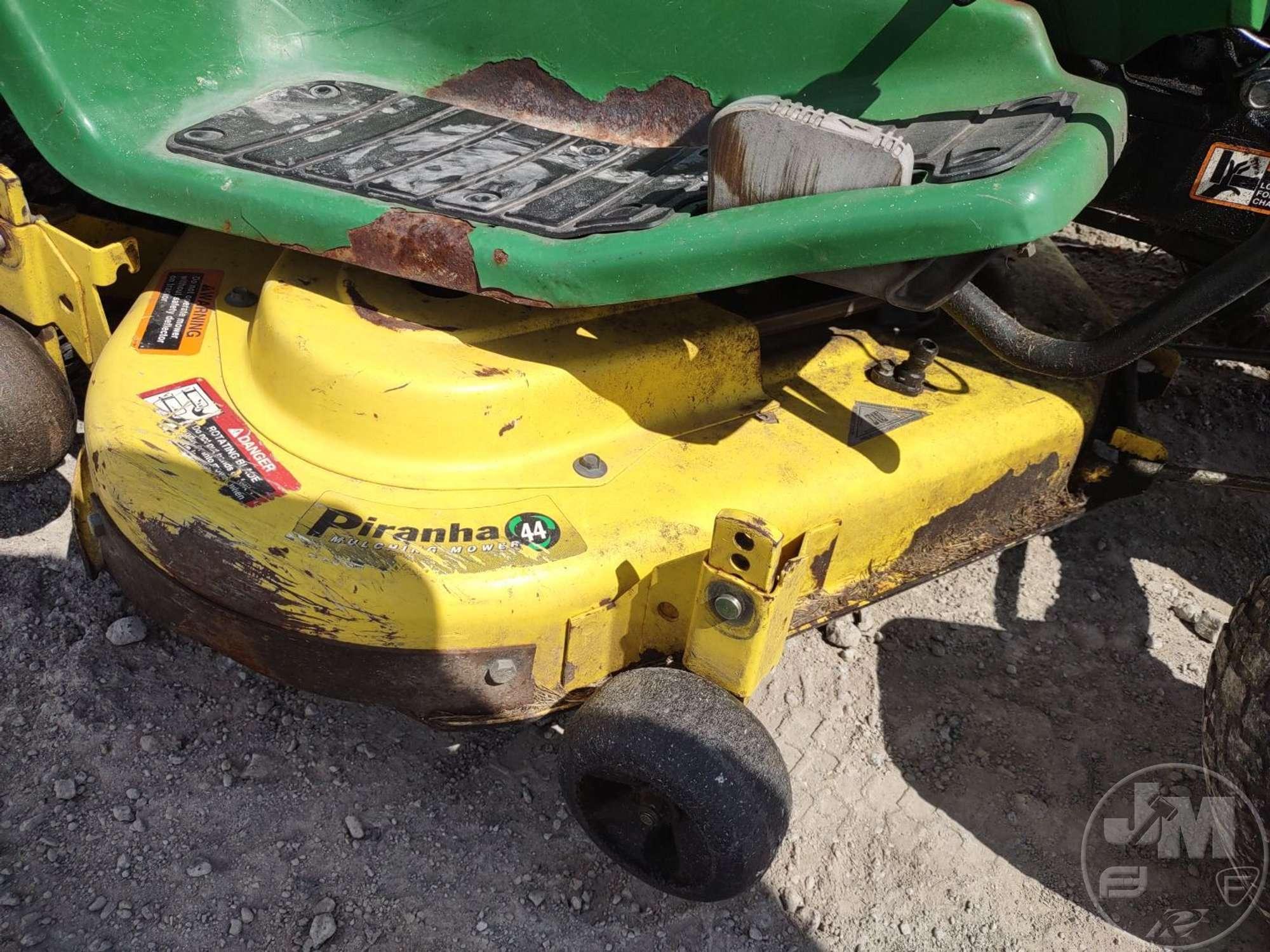 1996 JOHN DEERE LX176 RIDING MOWER SN: M0L176B160074