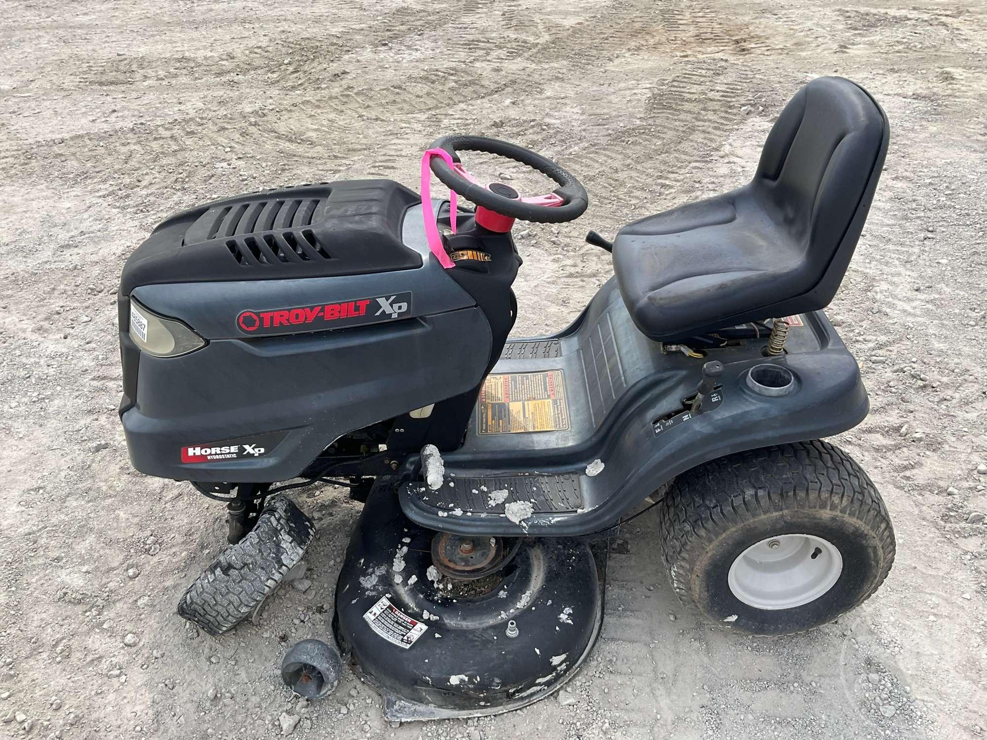 2012 TROY-BILT XP RIDING MOWER SN: 1A252B30019