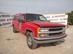 1998 CHEVROLET GMT-400 EXTENDED CAB 4X2 PICKUP VIN: 1GCGC29RXWE125165