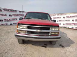 1998 CHEVROLET GMT-400 EXTENDED CAB 4X2 PICKUP VIN: 1GCGC29RXWE125165