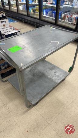 Aluminum Stock Cart W/ Casters