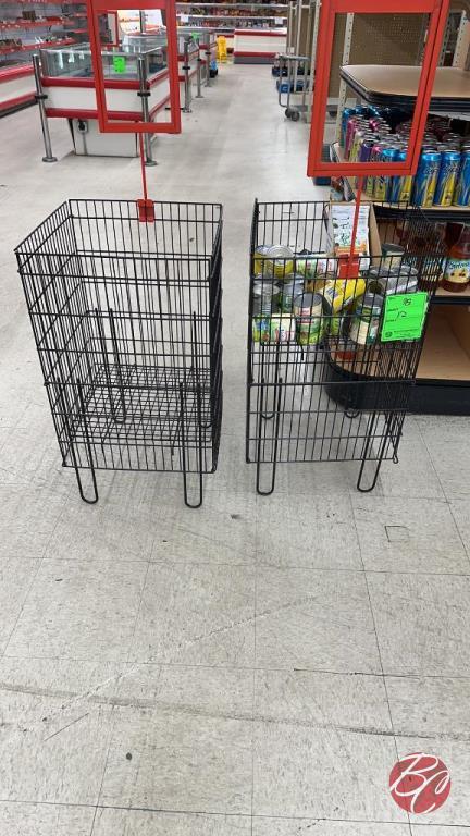 Metal Display Baskets (Contents Not Included)