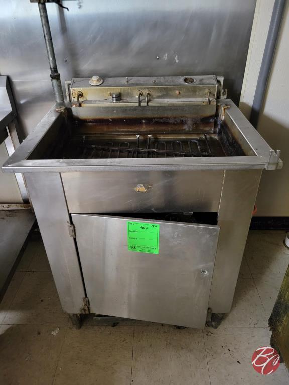 Belshaw Stainless Electric Donut Fryer W/ Filter