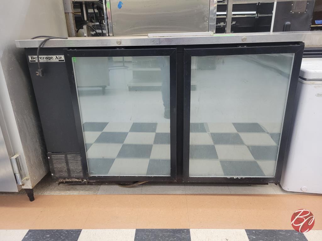 Beverage-Air BB58G 2-Glass Door Back Bar Cooler