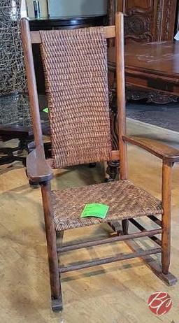 Antique Wicker Chair